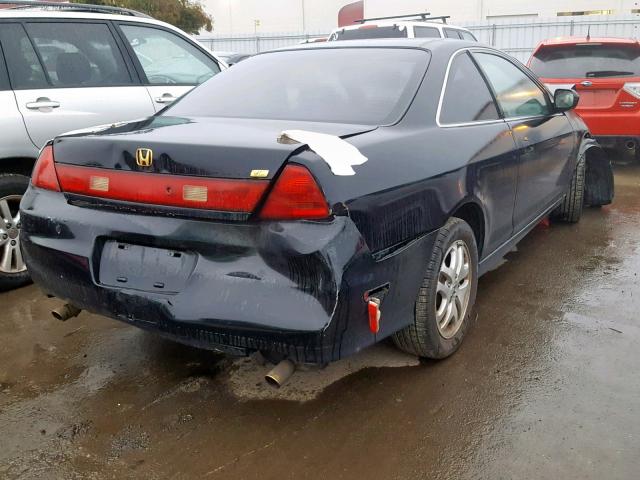 1HGCG22551A012087 - 2001 HONDA ACCORD EX BLACK photo 4