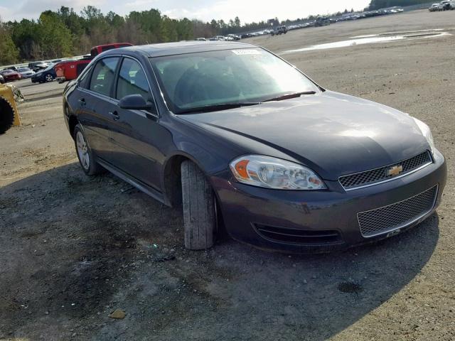 2G1WB5E38E1168994 - 2014 CHEVROLET IMPALA LIM GRAY photo 1