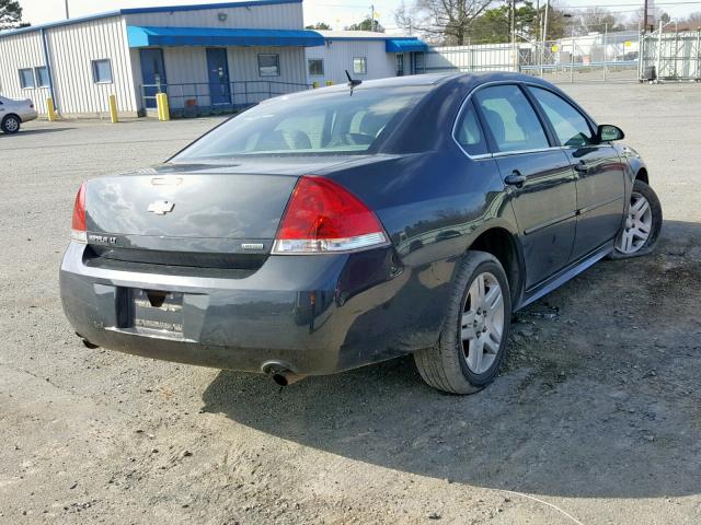 2G1WB5E38E1168994 - 2014 CHEVROLET IMPALA LIM GRAY photo 4