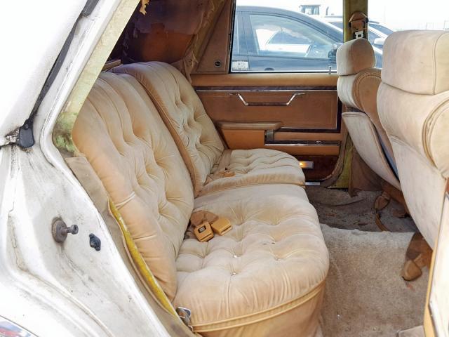 1C3BF66P2FX661449 - 1985 CHRYSLER FIFTH AVEN WHITE photo 6