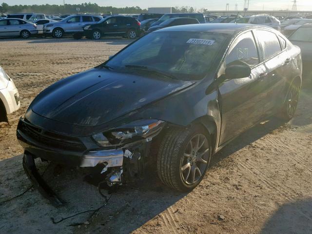 1C3CDFBA4DD295231 - 2013 DODGE DART SXT BLACK photo 2