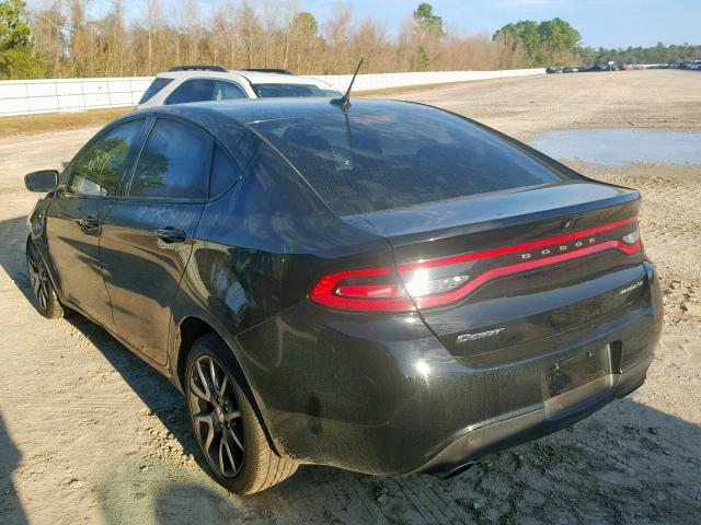 1C3CDFBA4DD295231 - 2013 DODGE DART SXT BLACK photo 3