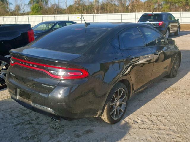 1C3CDFBA4DD295231 - 2013 DODGE DART SXT BLACK photo 4