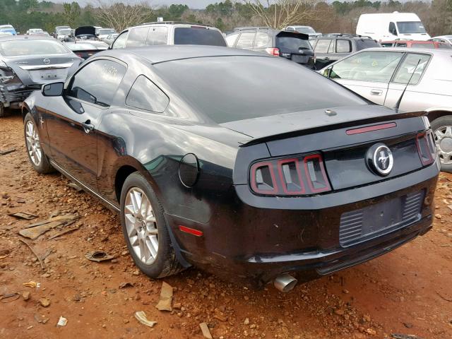 1ZVBP8AM7E5273609 - 2014 FORD MUSTANG BLACK photo 3