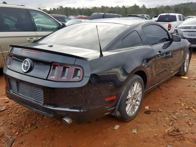 1ZVBP8AM7E5273609 - 2014 FORD MUSTANG BLACK photo 4