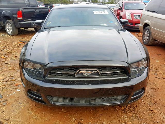 1ZVBP8AM7E5273609 - 2014 FORD MUSTANG BLACK photo 9