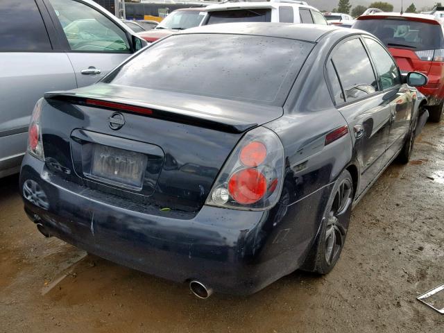 1N4BL11D46C168776 - 2006 NISSAN ALTIMA SE BLACK photo 4