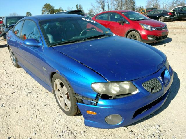 6G2VX12G94L297542 - 2004 PONTIAC GTO BLUE photo 1