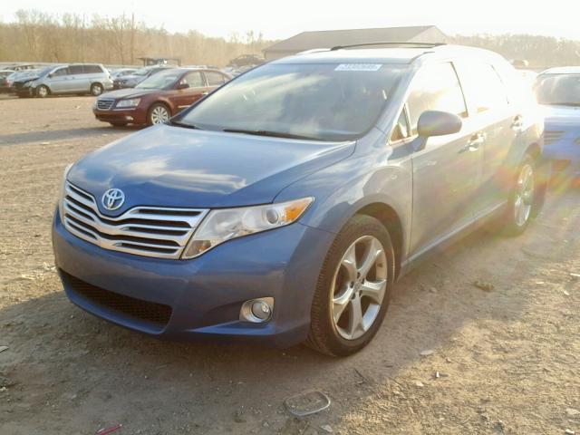 4T3ZK11A99U008153 - 2009 TOYOTA VENZA BASE BLUE photo 2