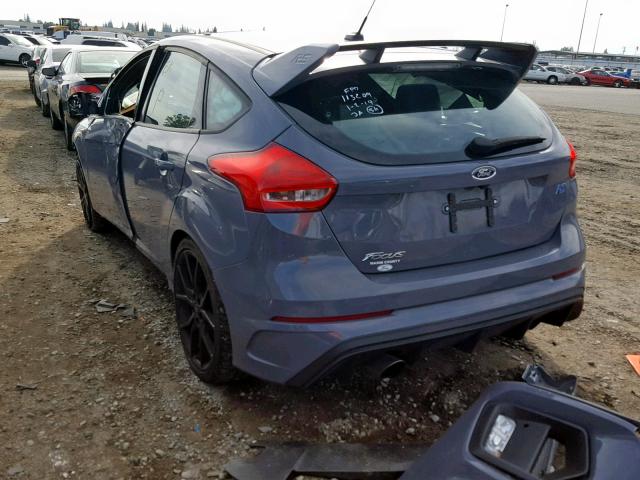 WF0DP3TH7H4122338 - 2017 FORD FOCUS RS GRAY photo 3