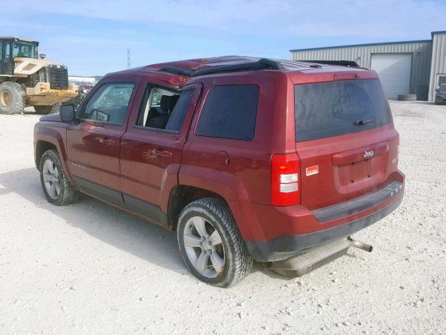 1C4NJPFA3GD810656 - 2016 JEEP PATRIOT LA MAROON photo 3