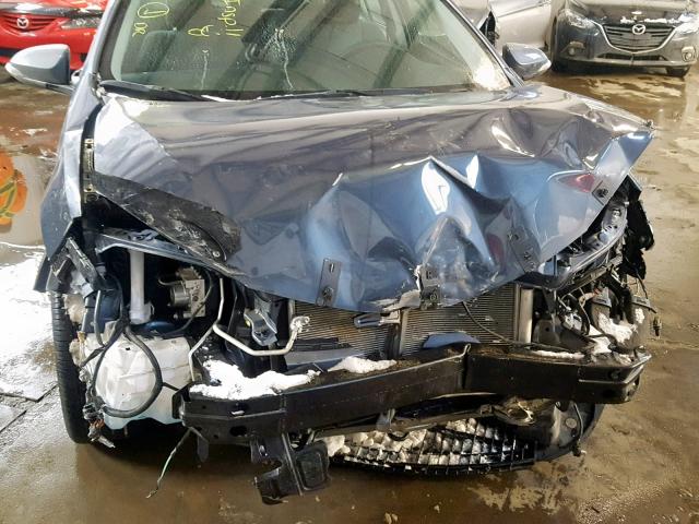 2T1BURHE8GC706988 - 2016 TOYOTA COROLLA L ლურჯი ფოტო 9