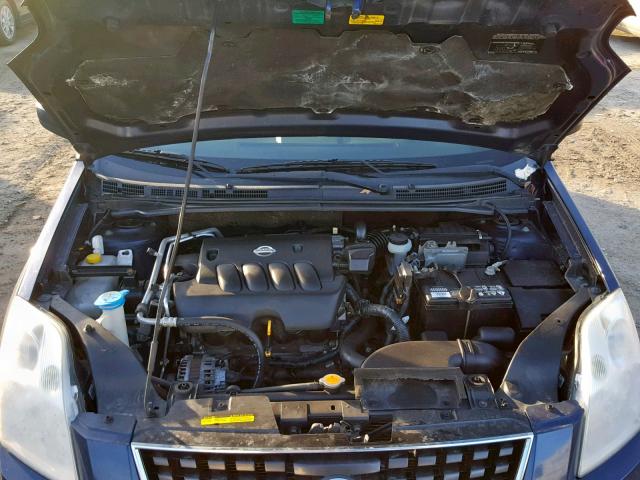 3N1AB61E78L624116 - 2008 NISSAN SENTRA 2.0 BLUE photo 7