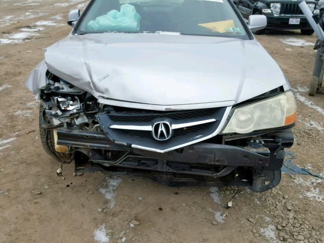 19UUA56652A048616 - 2002 ACURA 3.2TL SILVER photo 7