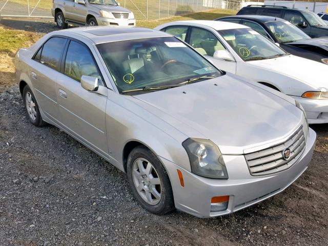 1G6DP577060112841 - 2006 CADILLAC CTS HI FEA SILVER photo 1