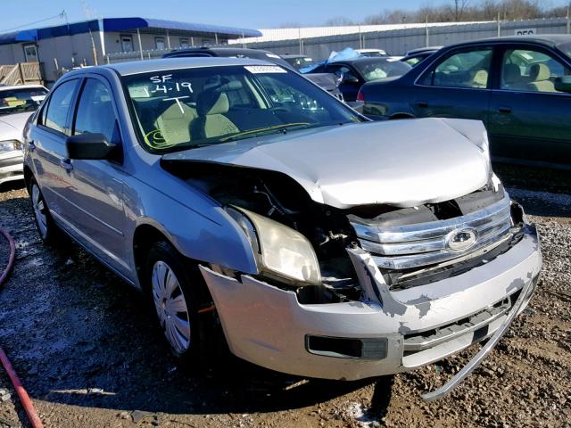 3FAFP06Z76R153310 - 2006 FORD FUSION S SILVER photo 1