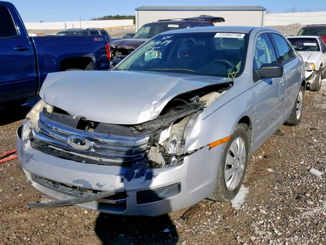 3FAFP06Z76R153310 - 2006 FORD FUSION S SILVER photo 2