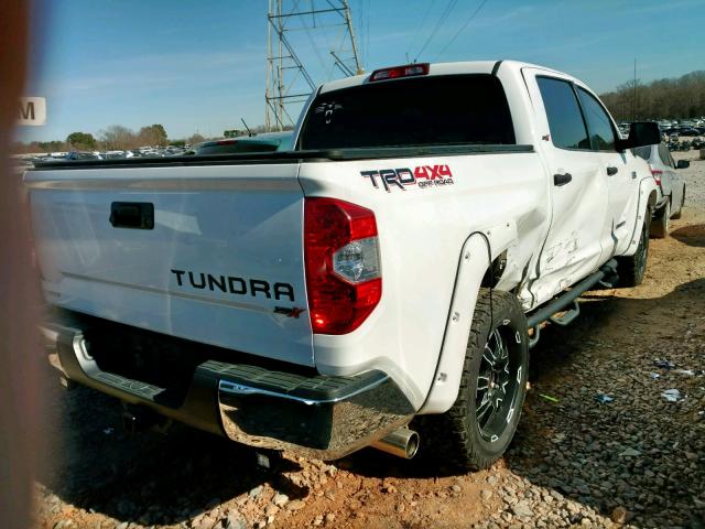 5TFDW5F13GX563316 - 2016 TOYOTA TUNDRA CRE WHITE photo 4