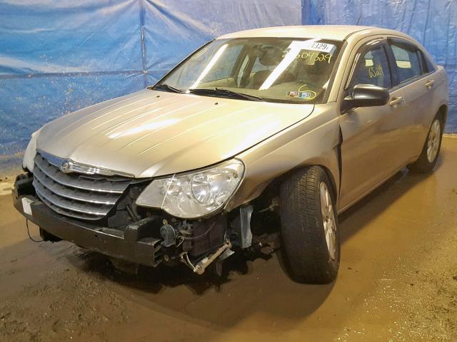 1C3LC46J08N145196 - 2008 CHRYSLER SEBRING LX GOLD photo 2