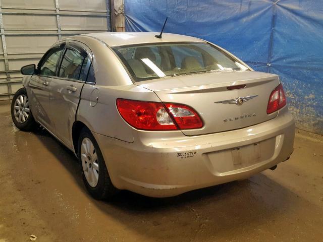 1C3LC46J08N145196 - 2008 CHRYSLER SEBRING LX GOLD photo 3