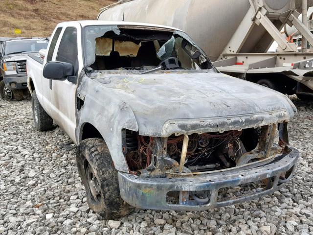 1FTSX21508EB00575 - 2008 FORD F250 SUPER WHITE photo 1