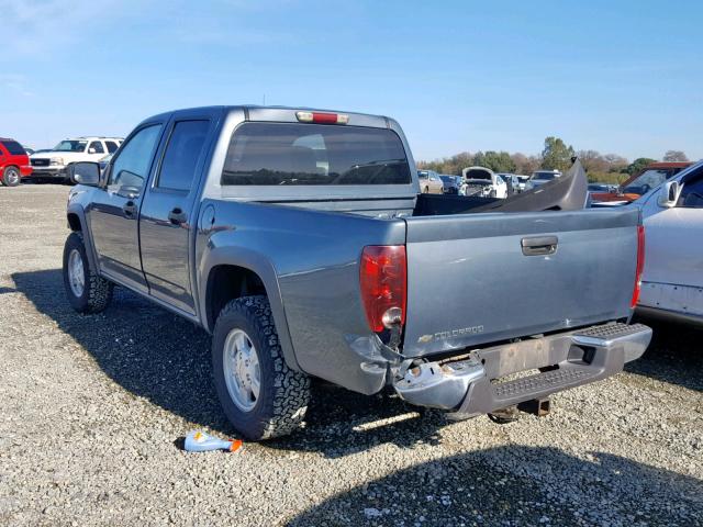 1GCDT136868312656 - 2006 CHEVROLET COLORADO BLUE photo 3