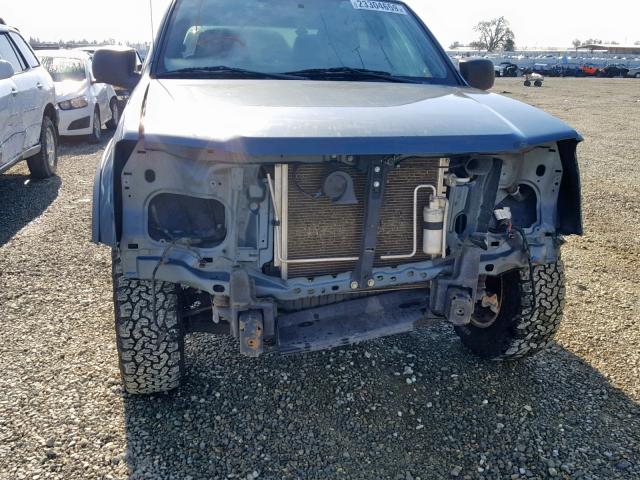 1GCDT136868312656 - 2006 CHEVROLET COLORADO BLUE photo 9