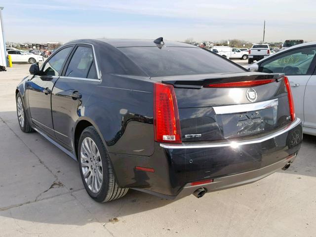 1G6DP5E36C0145645 - 2012 CADILLAC CTS PREMIU BLACK photo 3