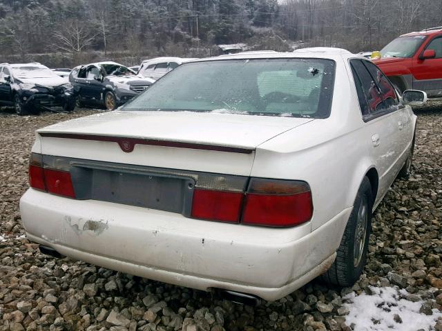 1G6KY54901U261150 - 2001 CADILLAC SEVILLE ST WHITE photo 4