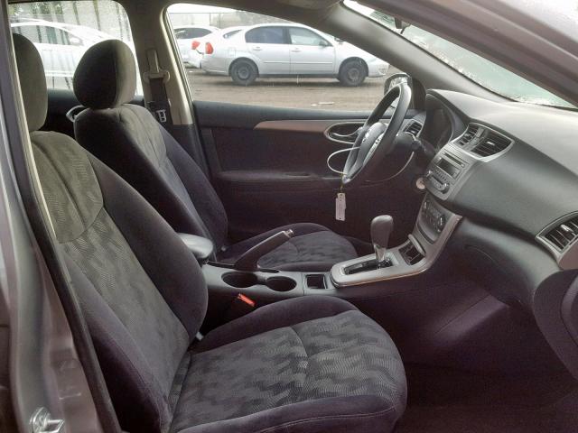 3N1AB7AP7DL699724 - 2013 NISSAN SENTRA S 灰色 照片 5