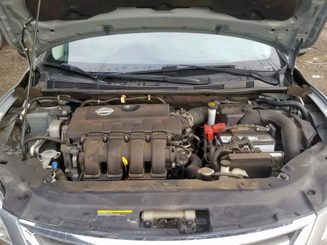 3N1AB7AP7DL699724 - 2013 NISSAN SENTRA S 灰色 照片 7