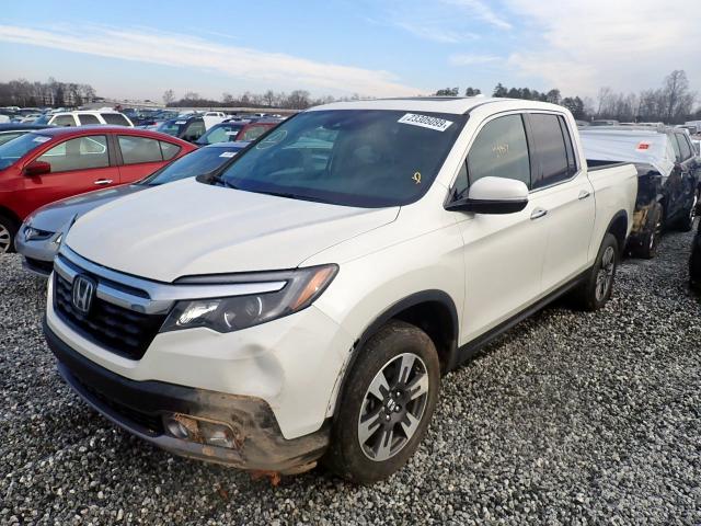 5FPYK3F77HB035352 - 2017 HONDA RIDGELINE WHITE photo 2