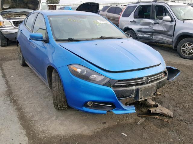 1C3CDFEB9FD369458 - 2015 DODGE DART GT BLUE photo 1