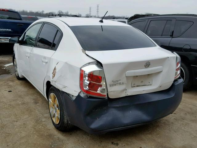 3N1AB61E07L653746 - 2007 NISSAN SENTRA 2.0 WHITE photo 3