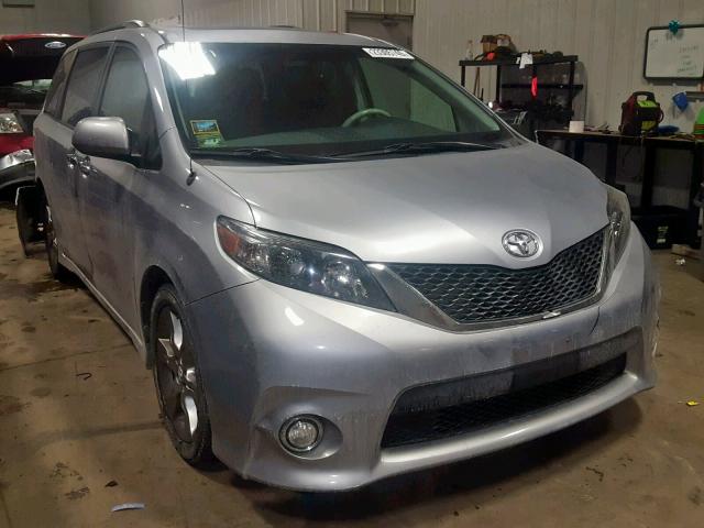 5TDXK3DC8ES521342 - 2014 TOYOTA SIENNA SPO SILVER photo 1