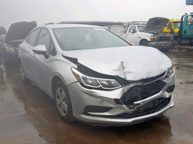 1G1BB5SM0G7273160 - 2016 CHEVROLET CRUZE LS GRAY photo 1