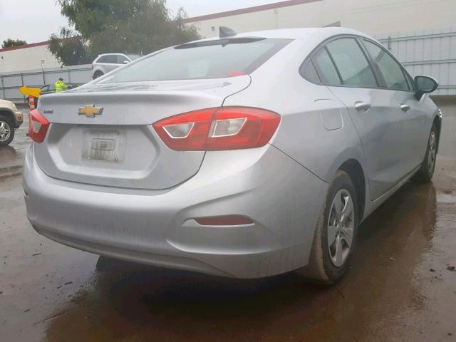 1G1BB5SM0G7273160 - 2016 CHEVROLET CRUZE LS GRAY photo 4