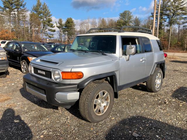 JTEBU11F670082599 - 2007 TOYOTA FJ CRUISER SILVER photo 1