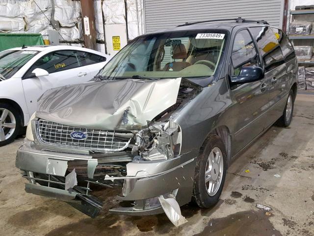 2FMZA52205BA84175 - 2005 FORD FREESTAR S GRAY photo 2