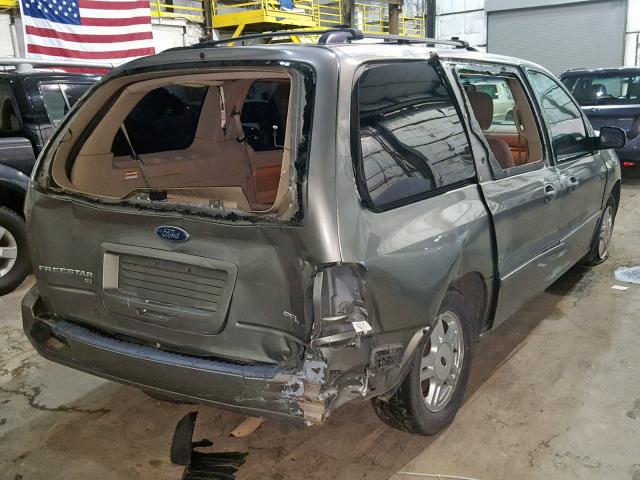 2FMZA52205BA84175 - 2005 FORD FREESTAR S GRAY photo 4