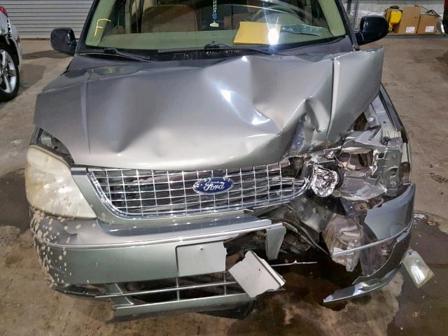 2FMZA52205BA84175 - 2005 FORD FREESTAR S GRAY photo 7