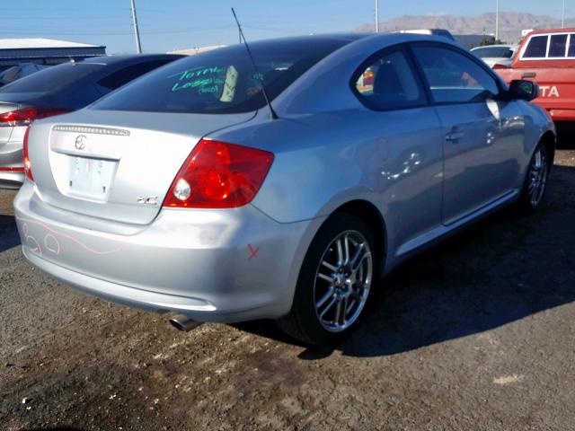 JTKDE177260082715 - 2006 TOYOTA SCION TC ლურჯი ფოტო 4