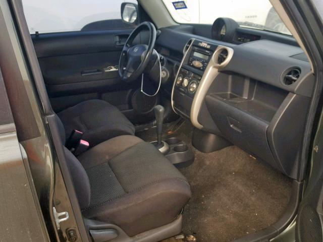 JTLKT324764043032 - 2006 TOYOTA SCION XB Жасыл фото 5