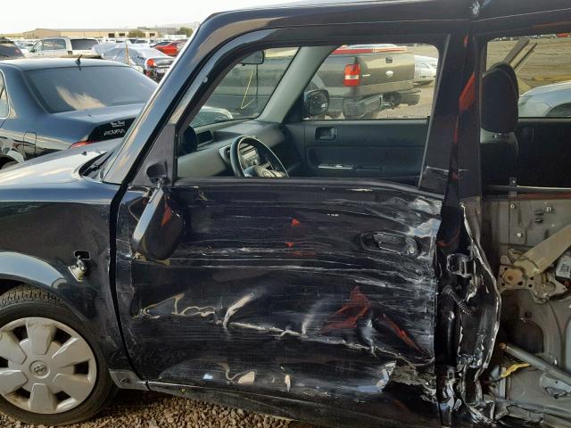 JTLKT324464064582 - 2006 TOYOTA SCION XB Қара фото 10
