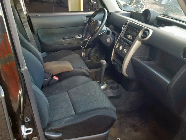 JTLKT324464064582 - 2006 TOYOTA SCION XB Қара фото 5