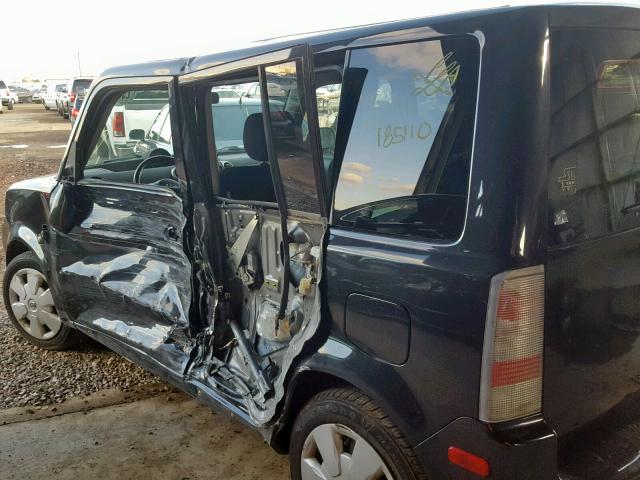 JTLKT324464064582 - 2006 TOYOTA SCION XB Қара фото 9