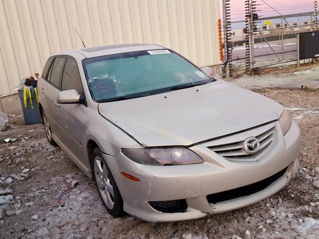 1YVHP83D055M30031 - 2005 MAZDA 6 S GRAY photo 1