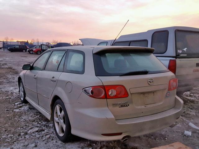 1YVHP83D055M30031 - 2005 MAZDA 6 S GRAY photo 3