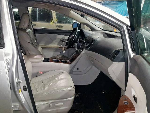 4T3BK11AX9U004856 - 2009 TOYOTA VENZA 银色 照片 5