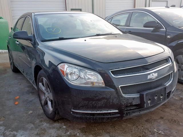 1G1ZC5E09CF191349 - 2012 CHEVROLET MALIBU 1LT BLACK photo 1